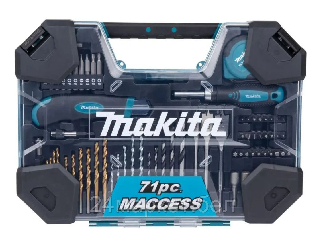 Набор ручного инструмента MACCESS, 71 шт Makita E-22589