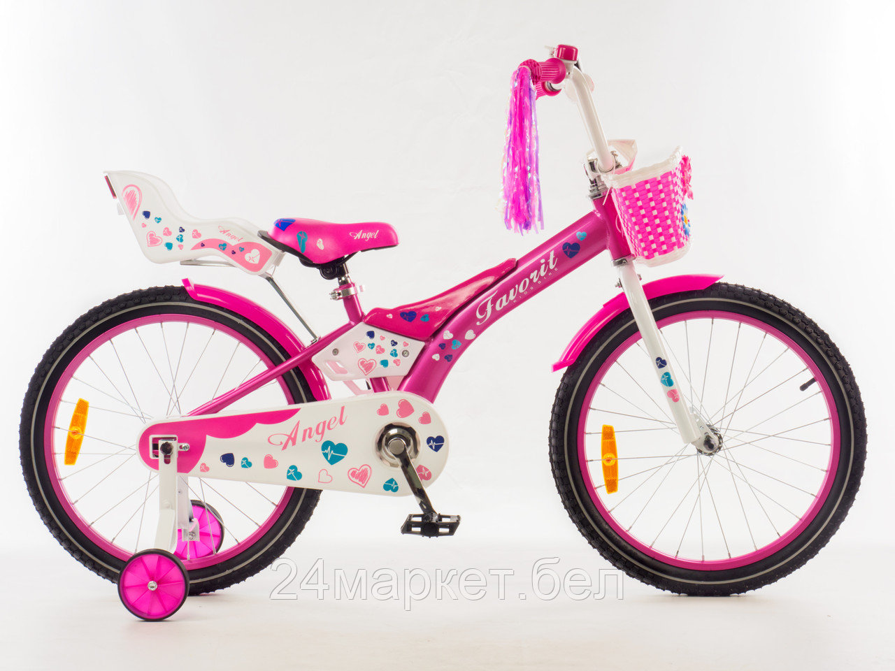 Детский двухколесный велосипед «FAVORIT» модель ANGEL, ANG-20PN Favorit