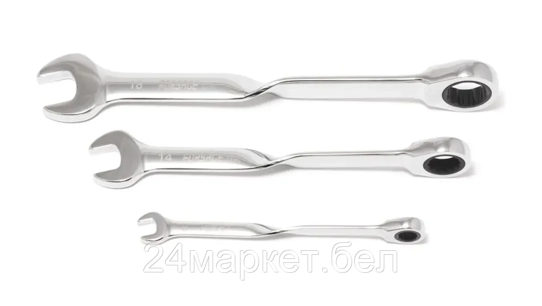 Ключ комбинированный трещоточный twist 19мм F-75719T