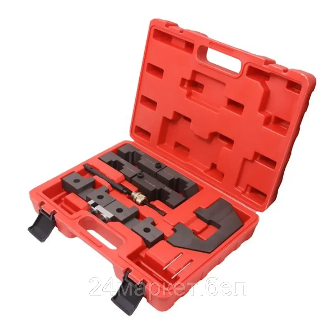 FORSAGE Набор фиксаторов для обслуживания двигателей BMW, 8 пр. (M40/M42/M50/M60/M62/M70), в кейсе Forsage F-04A2003