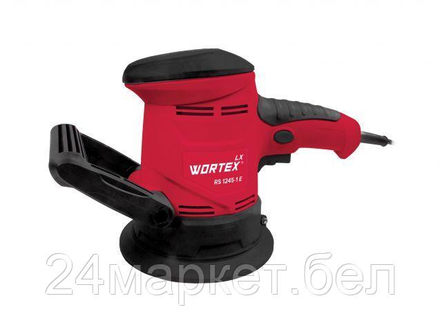 Эксцентриковая шлифмашина WORTEX LX RS 1245-1 E в кор. (450 Вт, 125 мм, 3000-13000 об/мин, амплитуда колебаний 1,8 мм, регул. об., доп. рукоятка.) 1333377