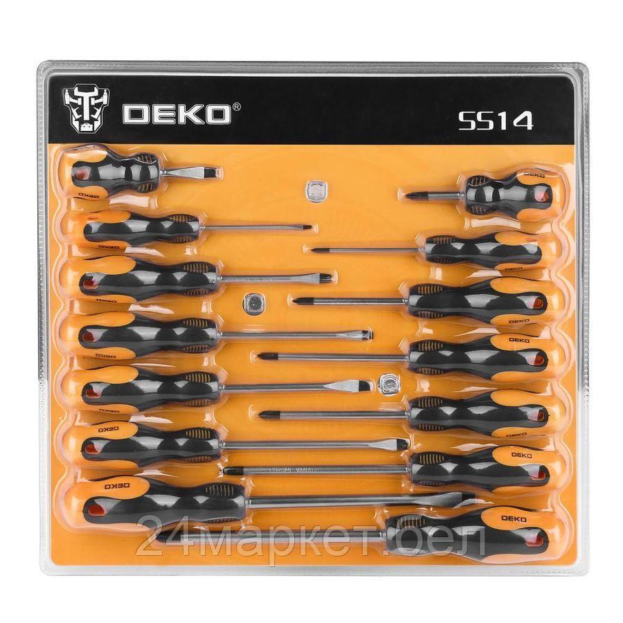 DEKO Набор отверток DEKO SS14 SET 14 065-0604