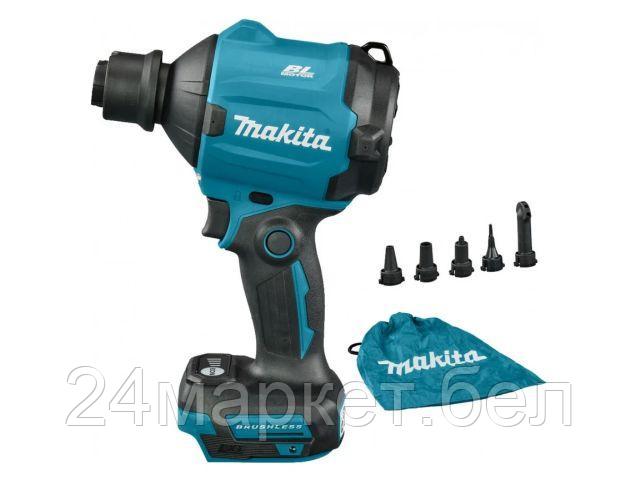 Аккум. воздуходувка MAKITA LXT DAS180Z в кор. (18.0 В, БЕЗ АККУМУЛЯТОРА, 66 м3/ч, 200 м/с, вес 1.6 кг) DAS180Z