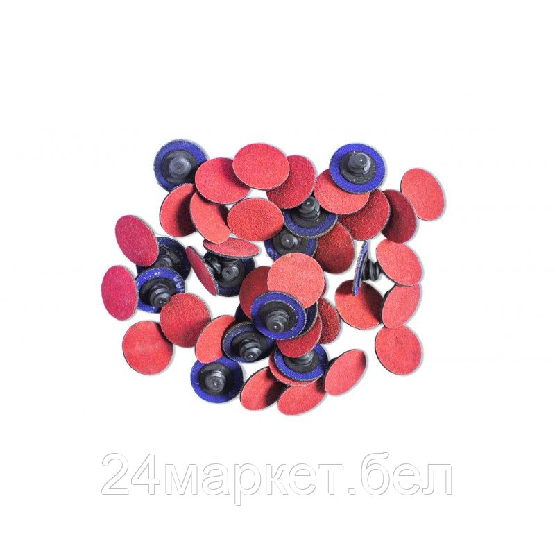 Круг абразивный шлифовальный 75мм (№36,красный)(к-т 50шт) Forsage F-BD336C