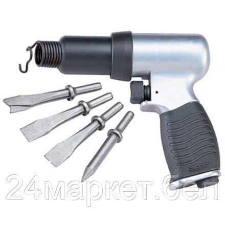 Licota PAH-20029H Пневматический молоток с 4-мя зубилами 190 мм Энерг. уд. 7,2Дж, PAH-20029H