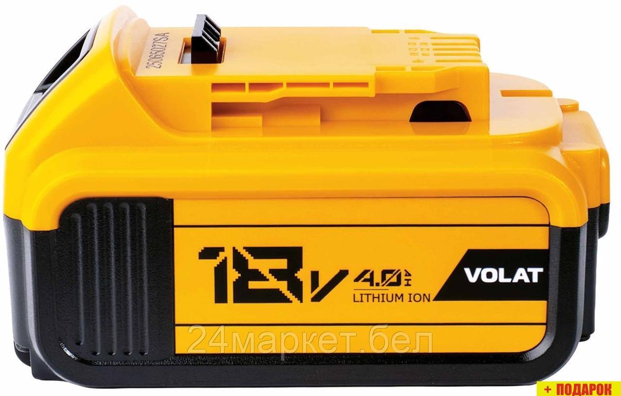 Аккумулятор VOLAT DEW-DCB184 (18В/4 Ah)