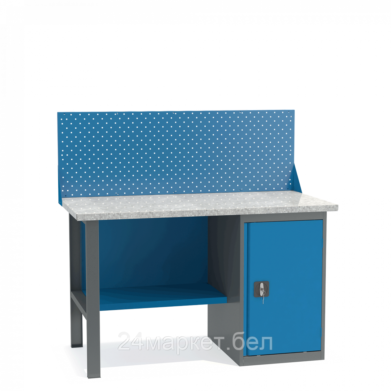 Metall ZAVOD 20000122411 Верстак с тумбой ВТ-1.4