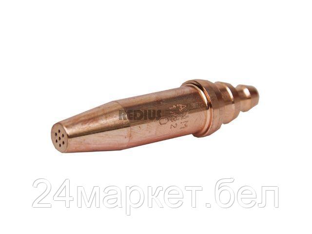 РЕДИУС Латвия Мундштук ацетиленовый ANM №1 (ООО "РЕДИУС 168") (к трехтрубным ацетиленовым резакам)