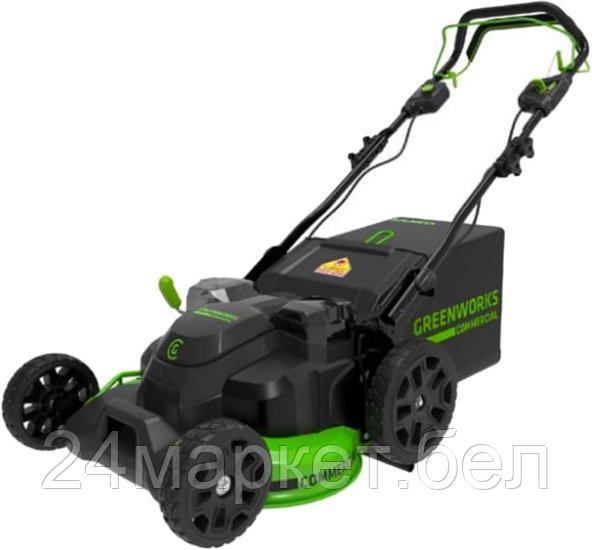 Газонокосилка Greenworks GC82LM61S TwinForce 2515607 (без АКБ)