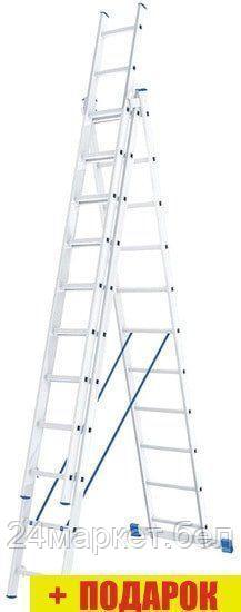 Лестница-стремянка СибрТех 97821 3x11 ступеней