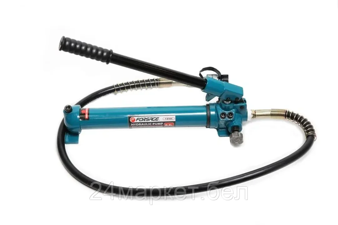 F-B700C Forsage Насос гидравлический ручной (20-700bar,емкость масла-0.6л, длина-380мм,ширина-120мм,высота-140мм)