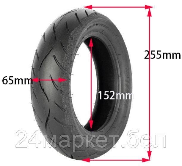 Покрышка XC-2145, 10x2.50 TT, XC11008 XUANCHENG