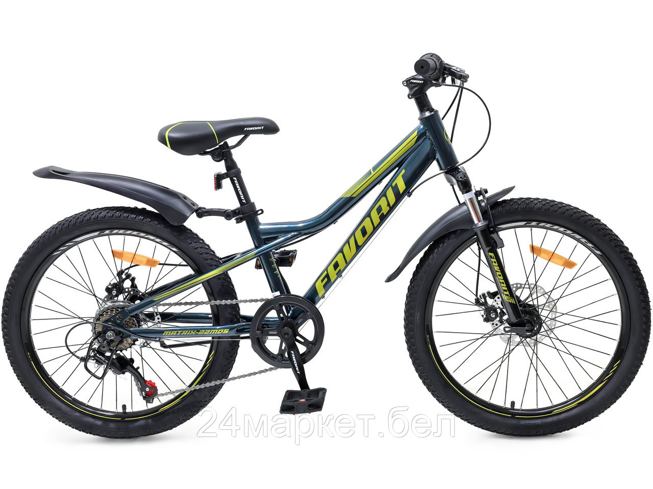 Детский велосипед Favorit Matrix-22MDS 2025 (11, белый/розовый)