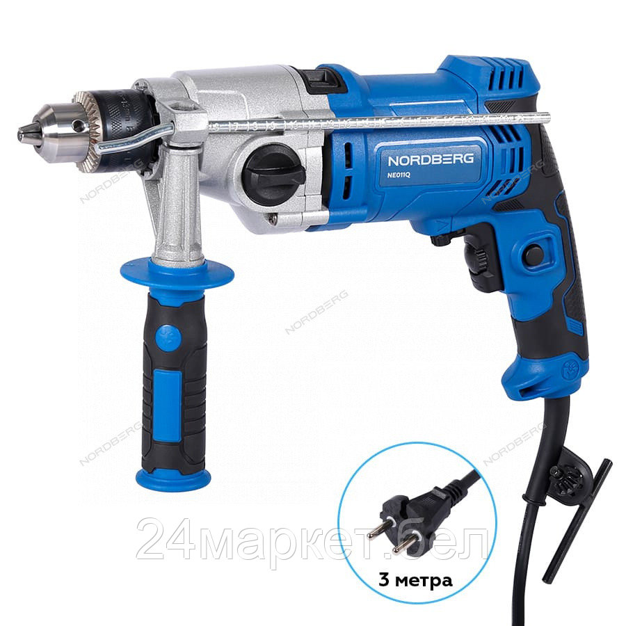 NORDBERG NE011Q Дрель ударная, макс диам. сверла 16 мм, 1100 Вт