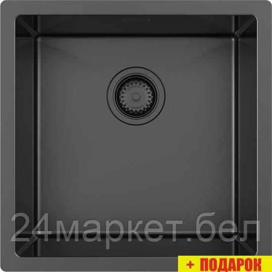 Кухонная мойка ZorG ZRN 4545 Premium PVD Gunblack