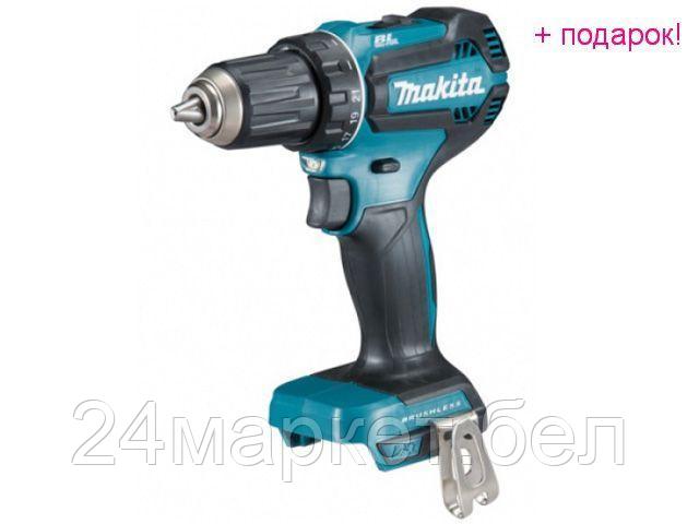 MAKITA Китай Аккум. дрель-шуруповерт MAKITA DDF 485 Z в кор. (18.0 В, БЕЗ АККУМУЛЯТОРА, 2 скор., 50 Нм, шурупы до 10 мм)