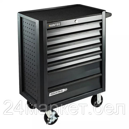 RUNTEC RTIND-7G Тележка инструментальная 7 полочная Industrial серая