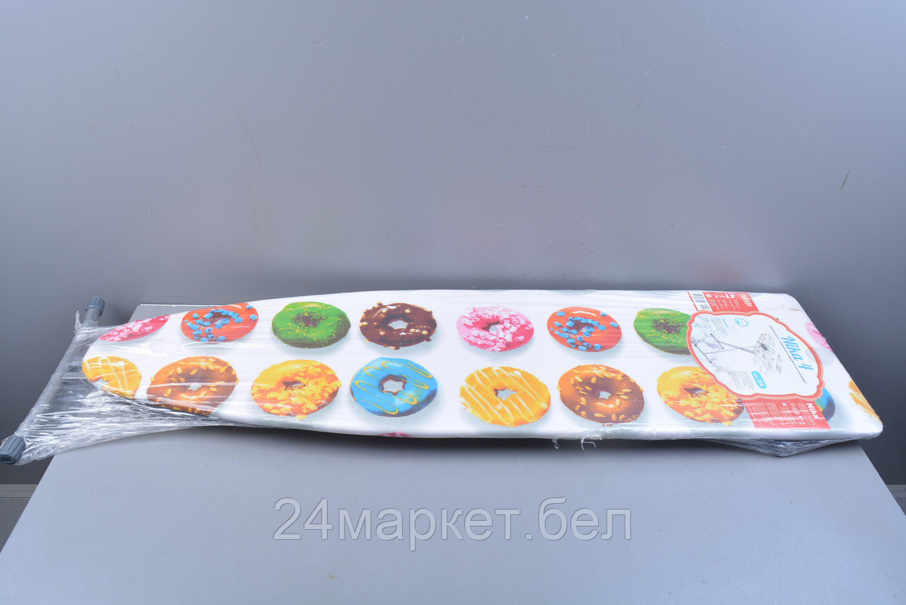 Доска гладильная НИКА 4 (фанера 1225 х 345), подрукавник, подставка п/утюг, удлинитель, NIKA уцене