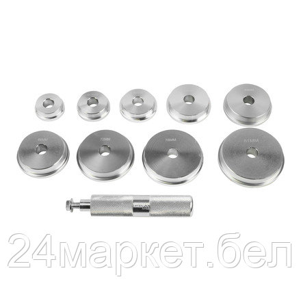SpecX A01628 Набор оправок для запрессовки сальников и подшипников, 10 пр.