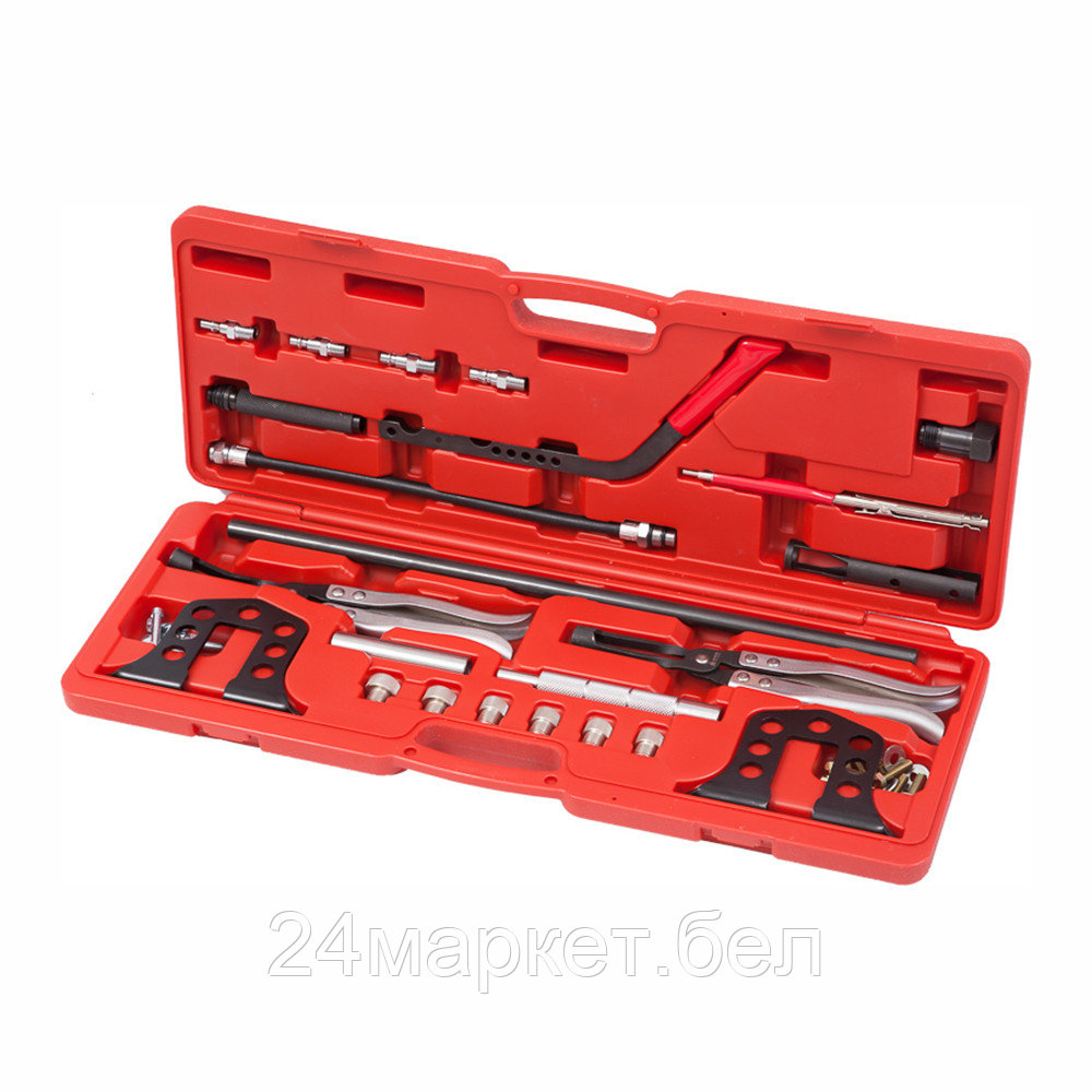 МАСТАК 103-10019C МАСТАК Рассухариватель клапанов универсальный, кейс, 19 предметов