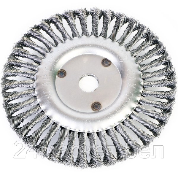 Щетка для ушм дисковая ЩД-200 К, пос.22 (круч.) (90042026)