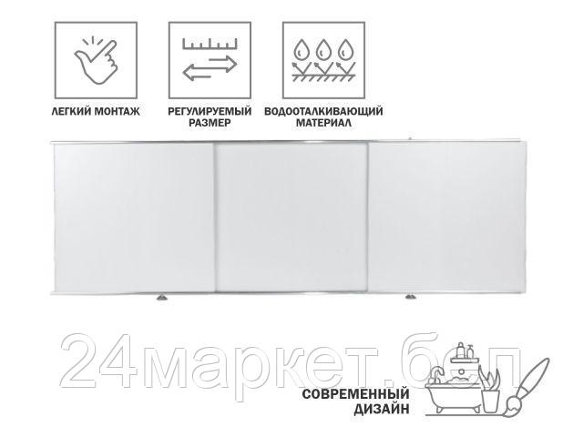 PERFECTO LINEA Беларусь Экран под ванну 1,7 м, белый матовый, PERFECTO LINEA