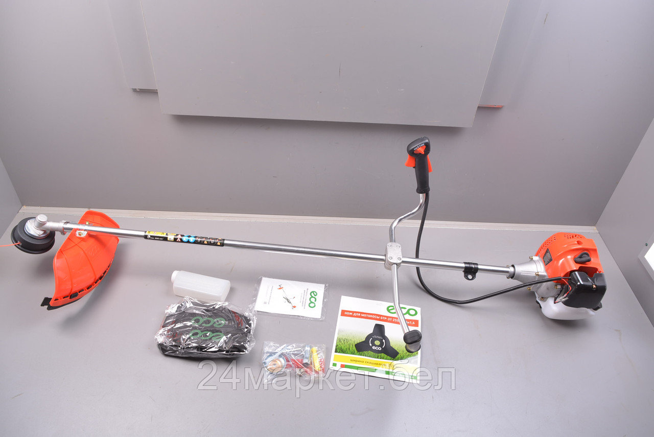 Мотокоса ECO GTP-145N с ножом и головкой уцененный (0002189324)