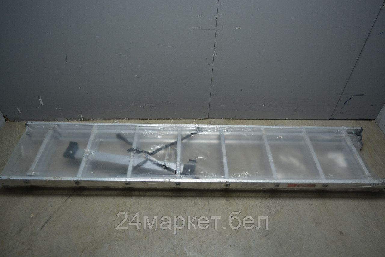 Лестница алюм. 3-х секц. 201/474/214см 3х8 ступ., 9,9кг PRO STARTUL (ST9944-08) уцененный (0782046