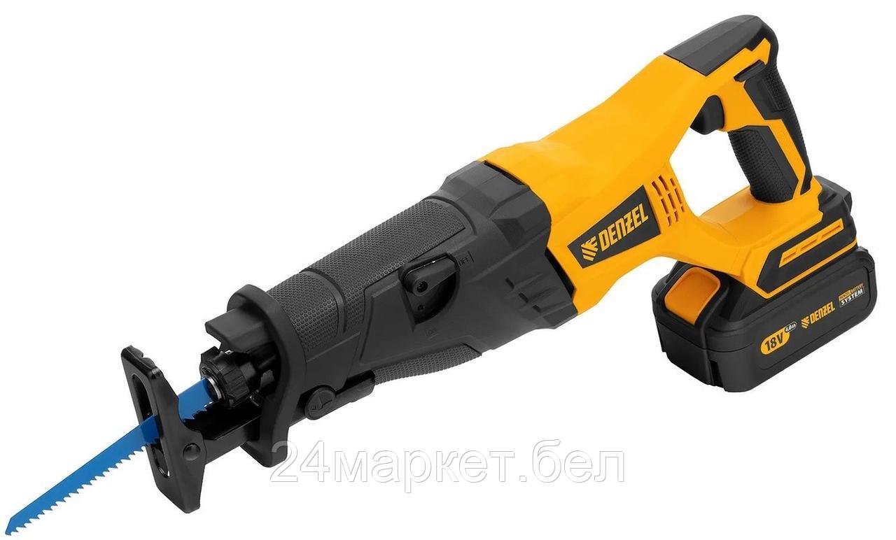 Сабельная пила Denzel BRC-120 (с 1-им АКБ)