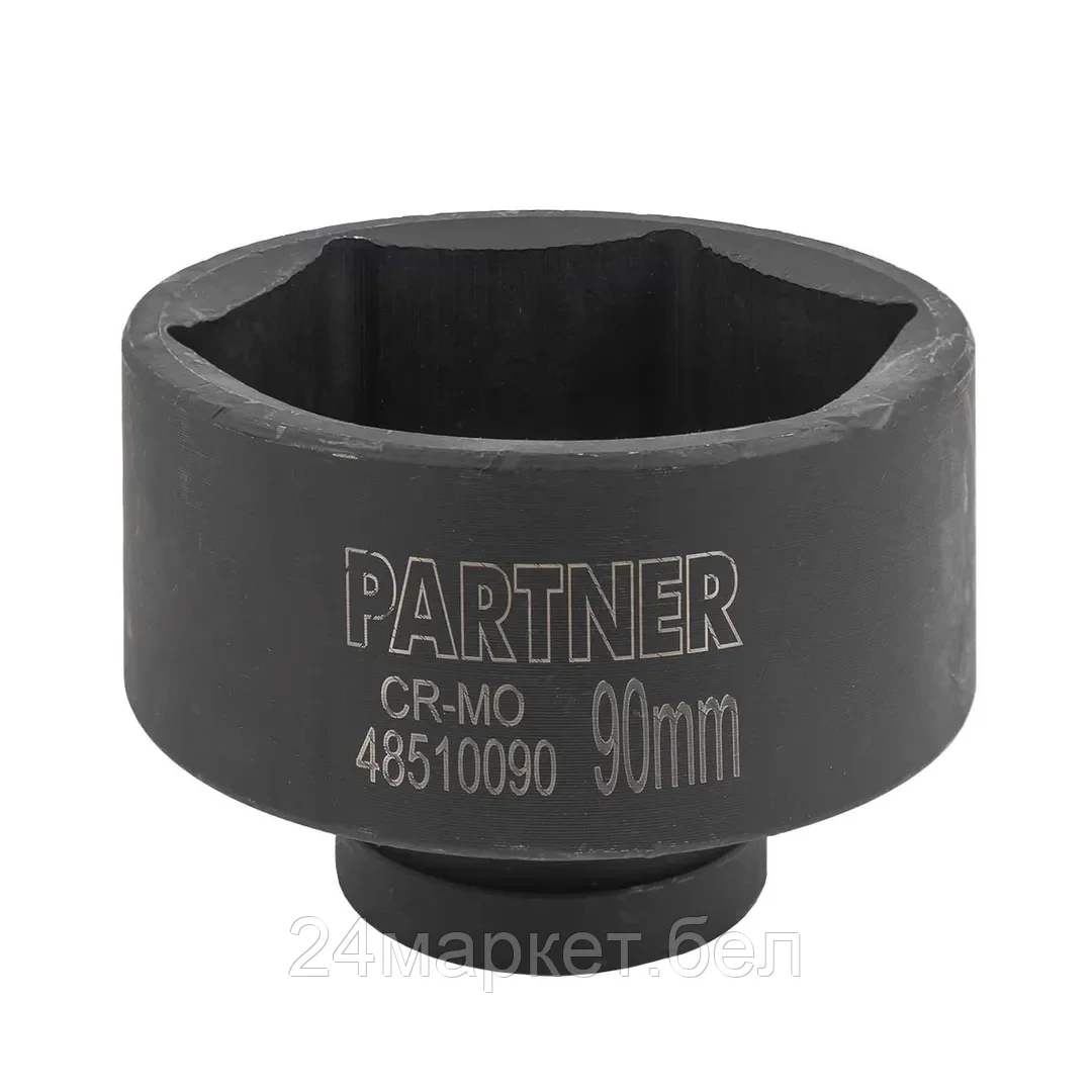 Головка ударная глубокая, 90мм (6гр) 1" PA-48510090