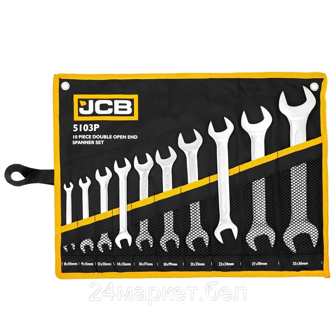 JCB-5103P JCB Набор ключей рожковых 10пр.