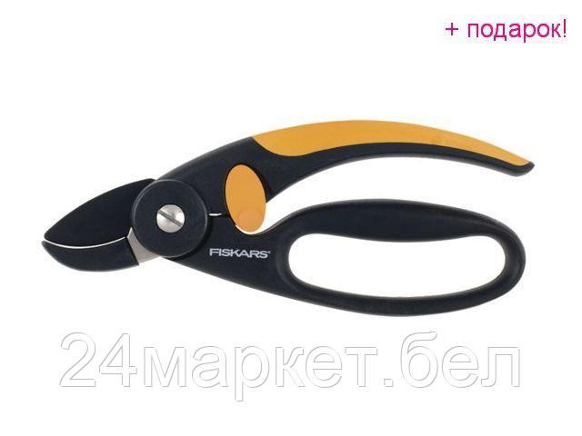 FISKARS Россия Секатор контактный с петлей для пальцев FISKARS