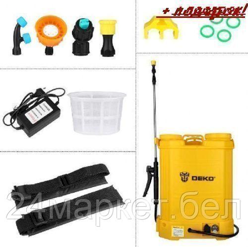 Аккумуляторный опрыскиватель Deko DKSP10 16 л