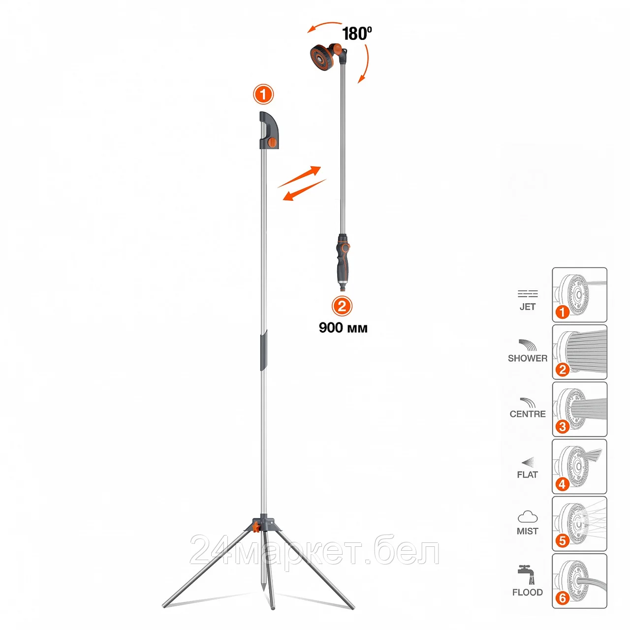 Душ на штанге Daewoo Power DGS 3000