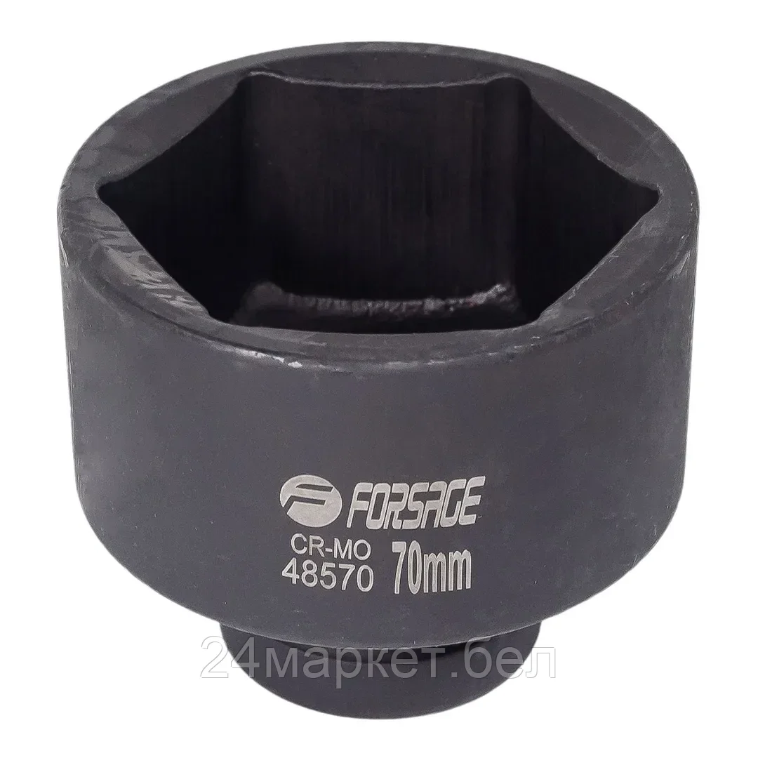 FORSAGE Головка ударная 70мм 1" 6гр. Forsage F-48570