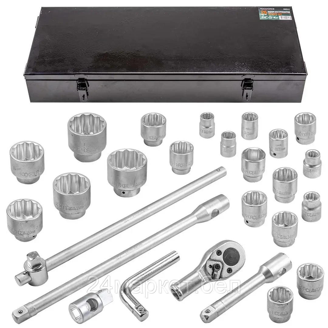 Набор инструментов 26пр. 3/4" (12гр.) Rock FORCE RF-68263-9