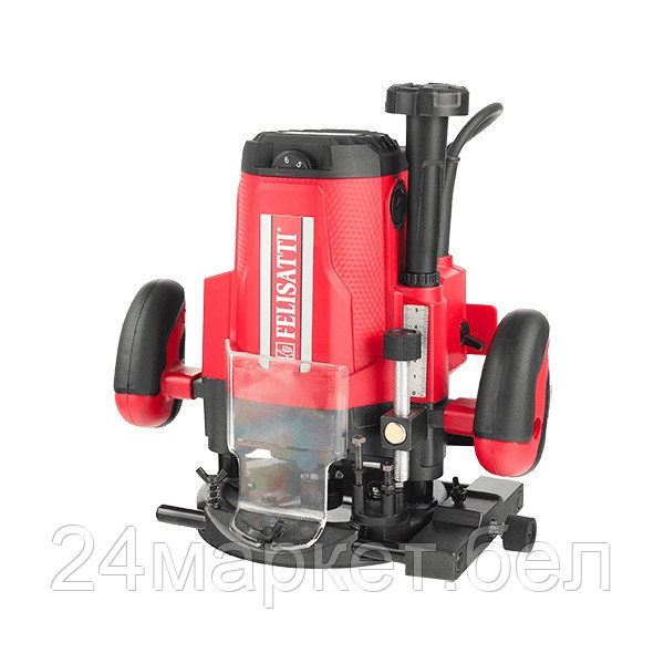 Фрезер, 2000 Вт, цанга 6/8/12 мм, ход фрезы 55 мм, 12000-23000 об/мин (FT6105 Felisatti)