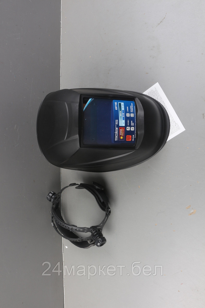 Щиток сварщика с самозатемняющимся светофильтром Solaris ASF710S (черный) уцененный (0110206860)