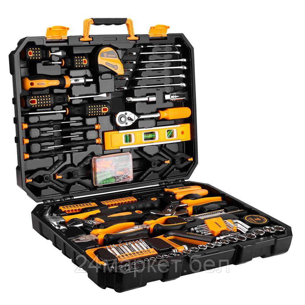 Набор домашнего мастера Deko DKMT168-1 (168 шт)