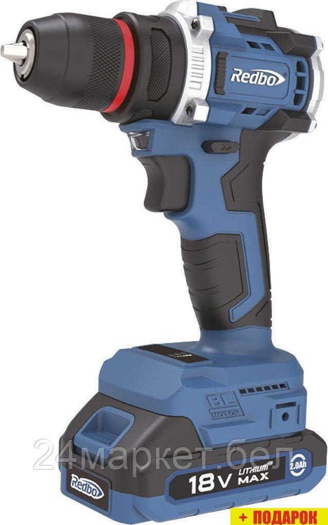 Дрель-шуруповерт Redbo OAD-18BL (с 2-мя АКБ, кейс)