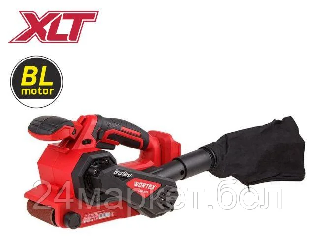 Ленточная шлифмашина Wortex CSB 1875 Solo 1325366 (без АКБ)