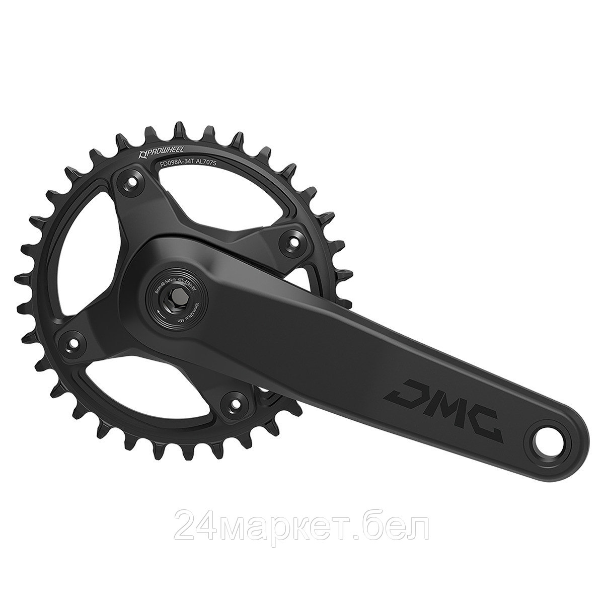 Комплект шатунов CHARM-FD099A, NW, 34T, 170 мм, PR11003 PROWHEEL