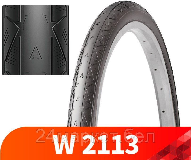 Покрышка велосипедная 700X35C, 700X35C-W2113 WANDA COMPASS