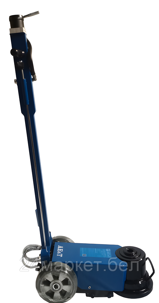 AE&T HJ-50/25 Домкрат пневмогидравлический подкатной 50/25т