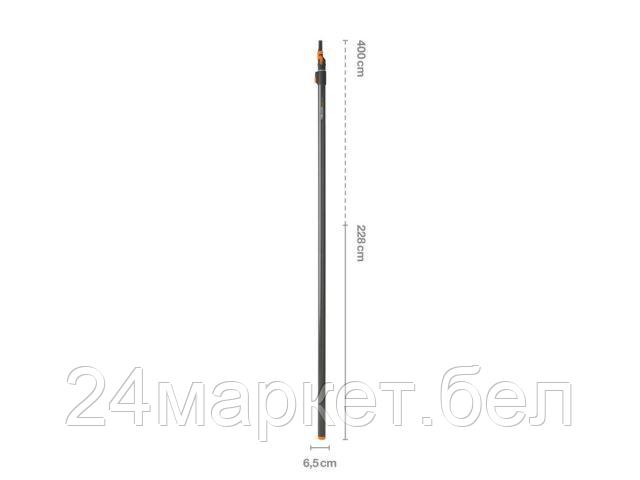 Черенок телескопический большой QuikFit  FISKARS