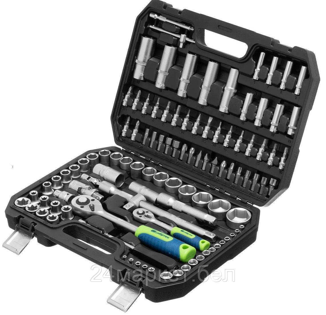 Универсальный набор инструментов СибрТех 13389 (108 предметов)