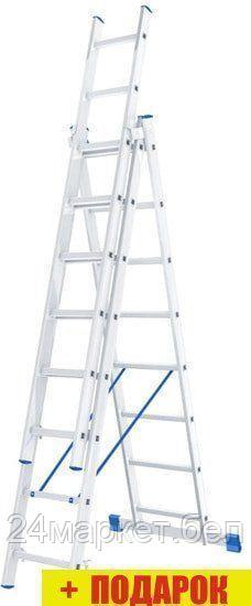 Лестница-стремянка СибрТех 97818 3x8 ступеней