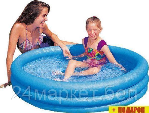 Надувной бассейн Intex Crystal Blue 114х25 (59416)