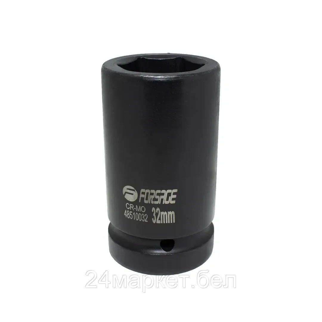FORSAGE Головка ударная глубокая 32мм 1" 6гр. Forsage F-48510032