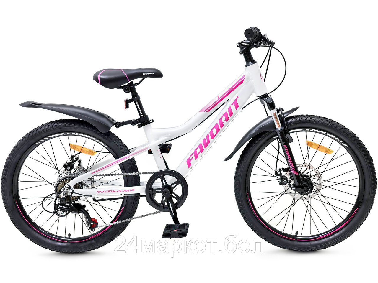 Двухколесный велосипед FAVORIT, модель MATRIX-22MDA, MTX22MD11PWT-AL Favorit